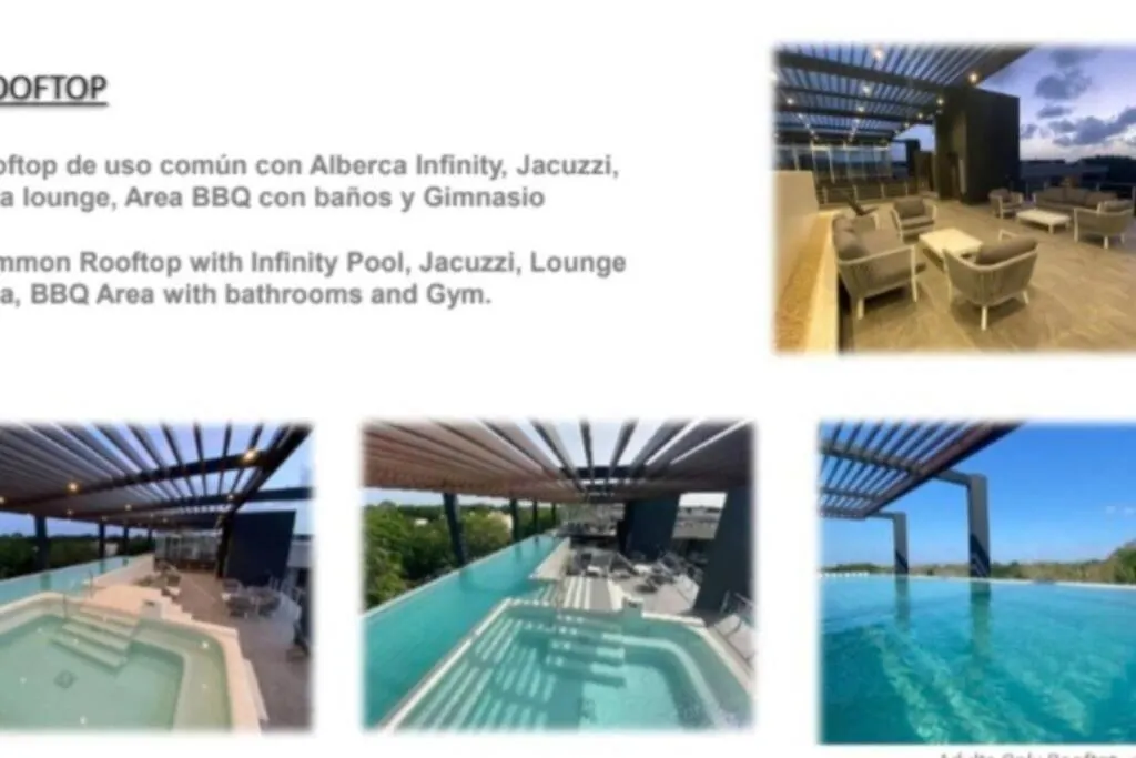 Apartamento Playacar, 2 Recamaras Ph, Bamoa Residencial Playa del Carmen