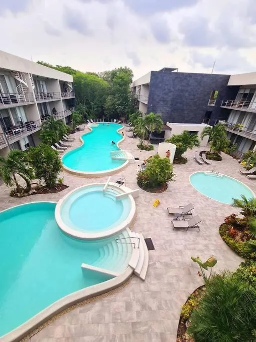 Apartamento Playacar, 2 Recamaras Ph, Bamoa Residencial Playa del Carmen México